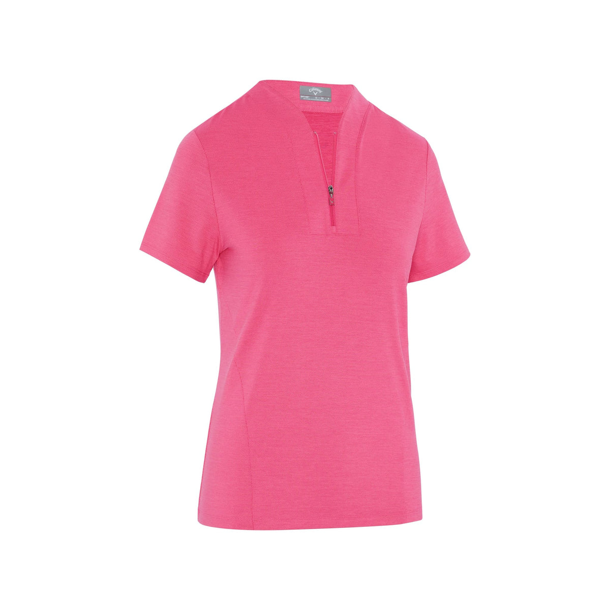 Callaway Short Sleeve Tonal Heather Polo Damen