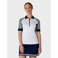 Two Tone Geo 1/2 Sleeve Shirt