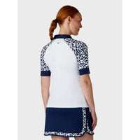 Two Tone Geo 1/2 Sleeve Shirt