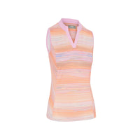 Callaway Striped Sleeveless Chev P Shirt Damen