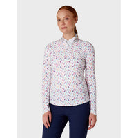 Callaway Birdie/Eagle Print Shirt Damen