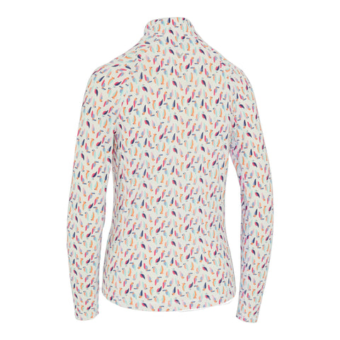 Birdie/Eagle Print Shirt Damen