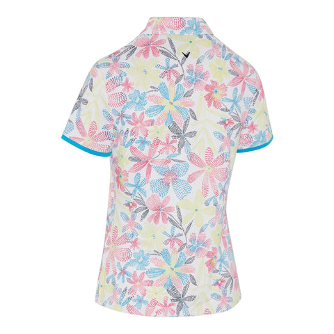 Allover Chev Flor Shirt Damen