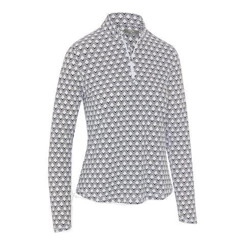 Essential Chev Geo Print Shirt Damen
