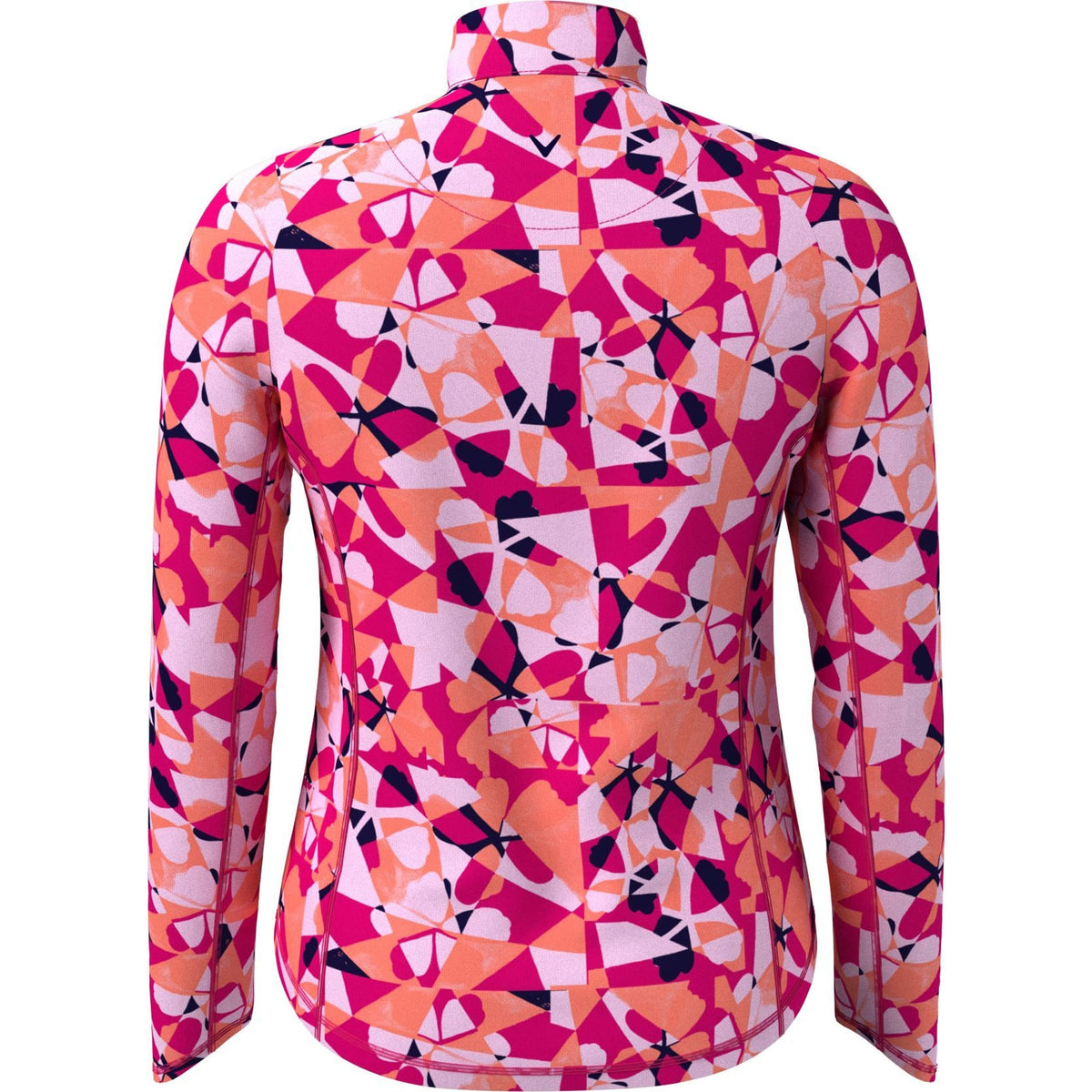 Callaway Geometric Floral Print Shirt Damen