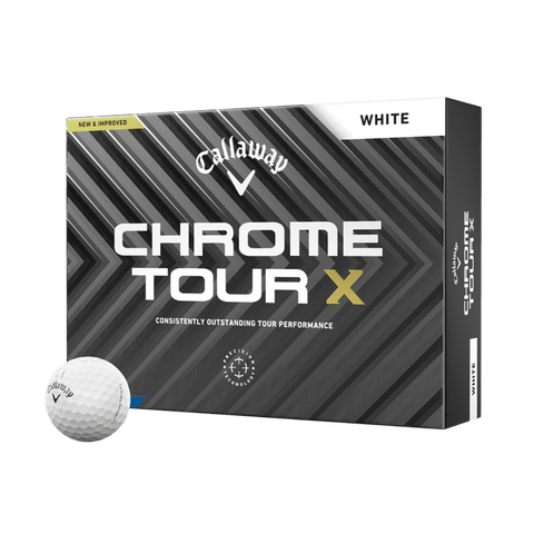 Chrome Tour X [12 Stück] Golfbälle (2024)