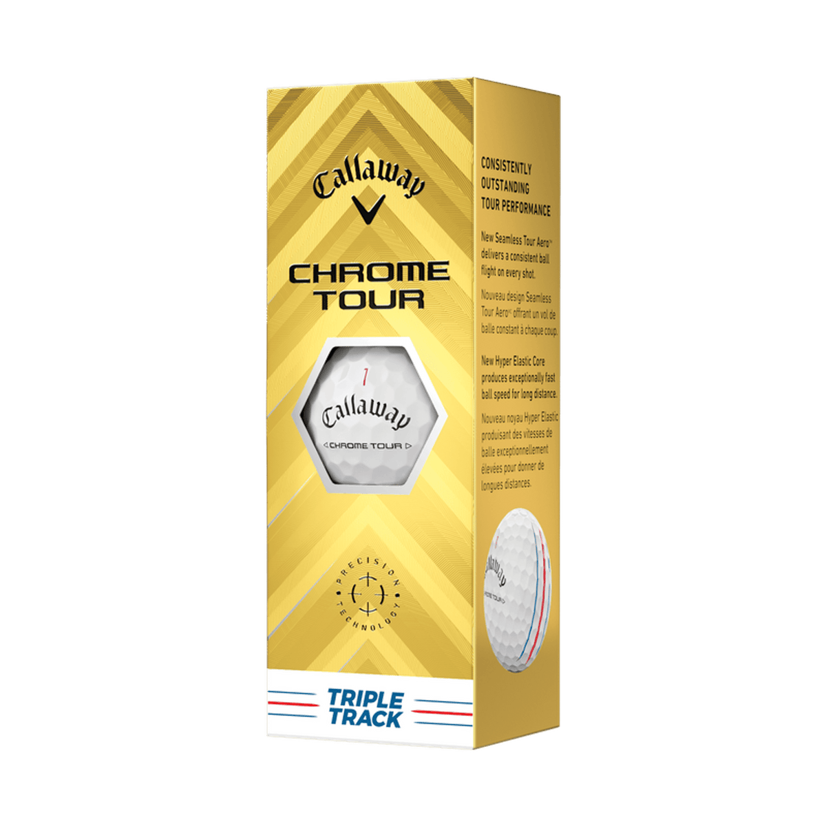 Chrome Tour Triple Track [48 Stück] Golfbälle (2024)