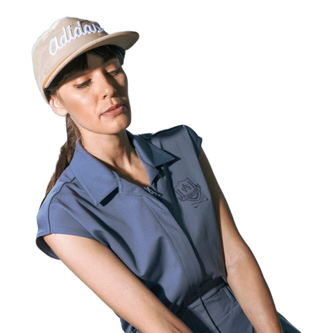 5 Panel Script Golfkappe Herren