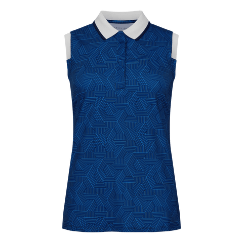 Deni Sleeveless Poloshirt