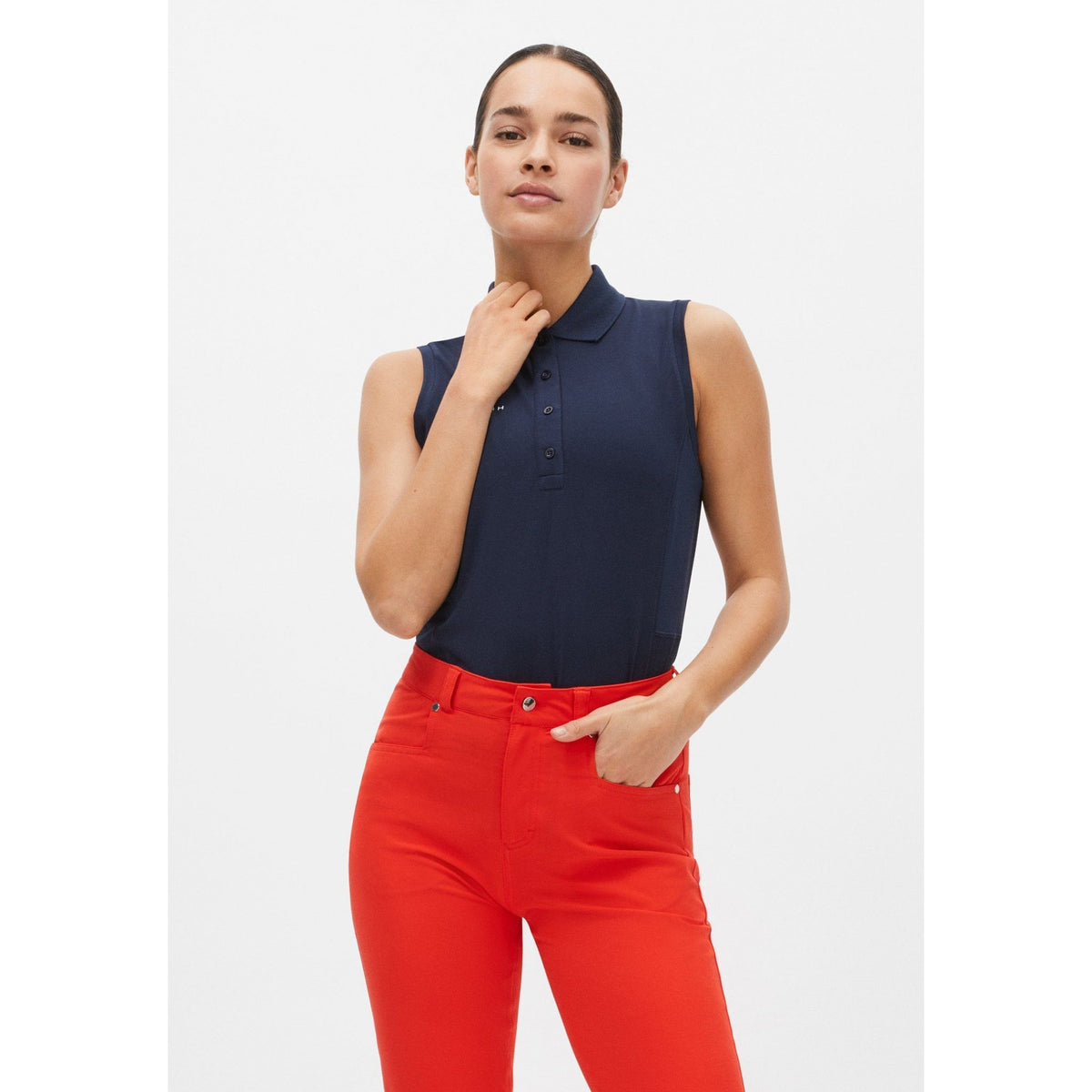 Röhnisch Nicky Sleeveless Poloshirt Damen