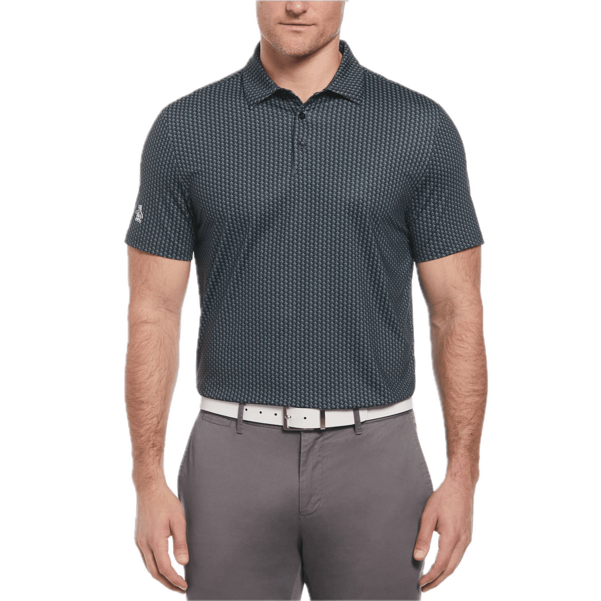 Original Penguin The All-Over Pete Print Polo Herren