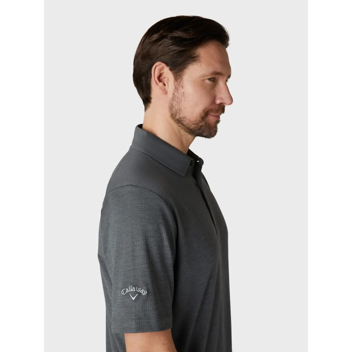 Callaway Premium Jacquard Poloshirt Herren