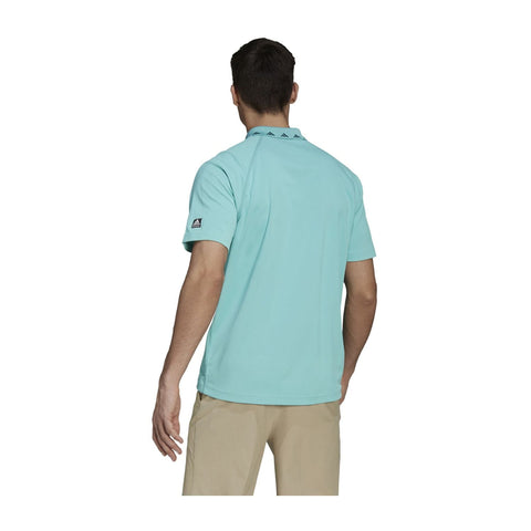 Equipment Zipper Pique SS Polo Mint