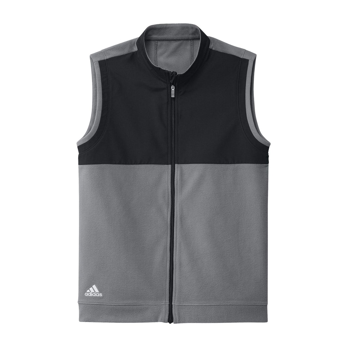 Jr. Fleece Gilet Grau/Schwarz J140