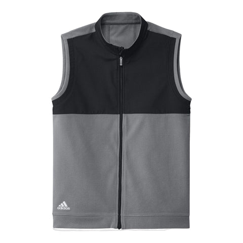 Jr. Fleece Gilet Grau/Schwarz J140