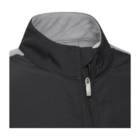 Jr. Fleece Gilet Grau/Schwarz J140