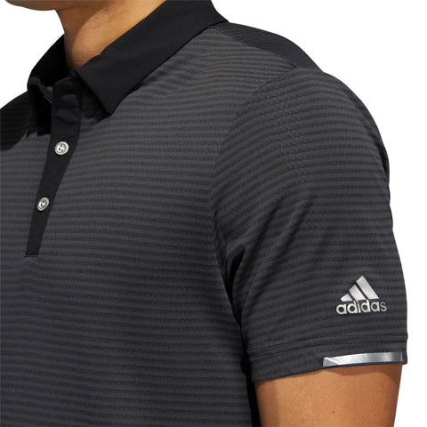 M Polo Heat Ready Microstripe Carbon Schwarz