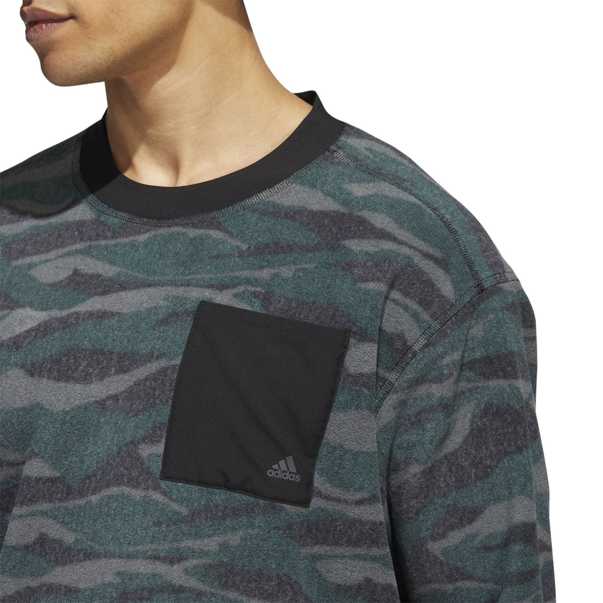 Txt Print Crew Pullover Schwarz/Grey Six/Shadow Gr