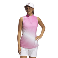 Adidas W Gradient SL Polo Pink Damen