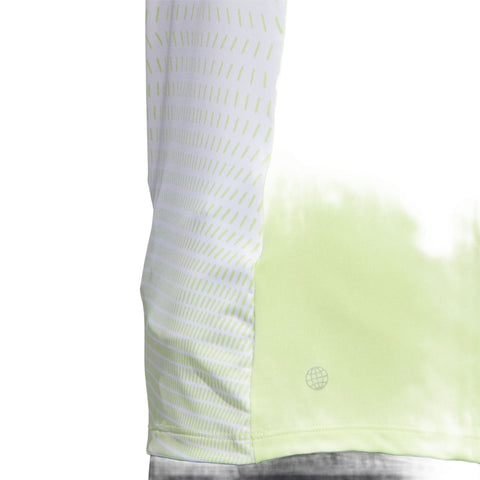 W Polo SL Gradient Pulse Lime Damen