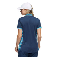 W Polo Ultimate 365 Printed Crew Navy XS