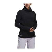 W Sweater Polarfleece Mock Schwarz