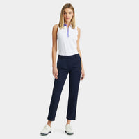 1/4 Zip Tech Pique Sleveless Polo