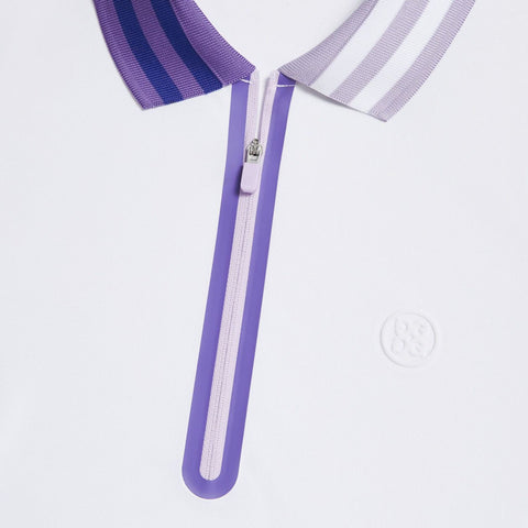 1/4 Zip Tech Pique Sleveless Polo