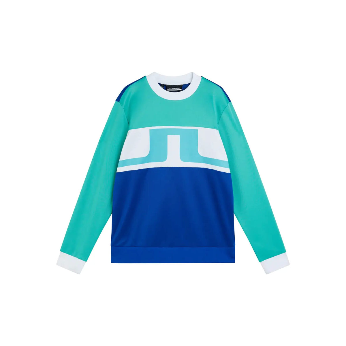 J. Lindeberg Jones Sweater Herren Bright Aqua Herren