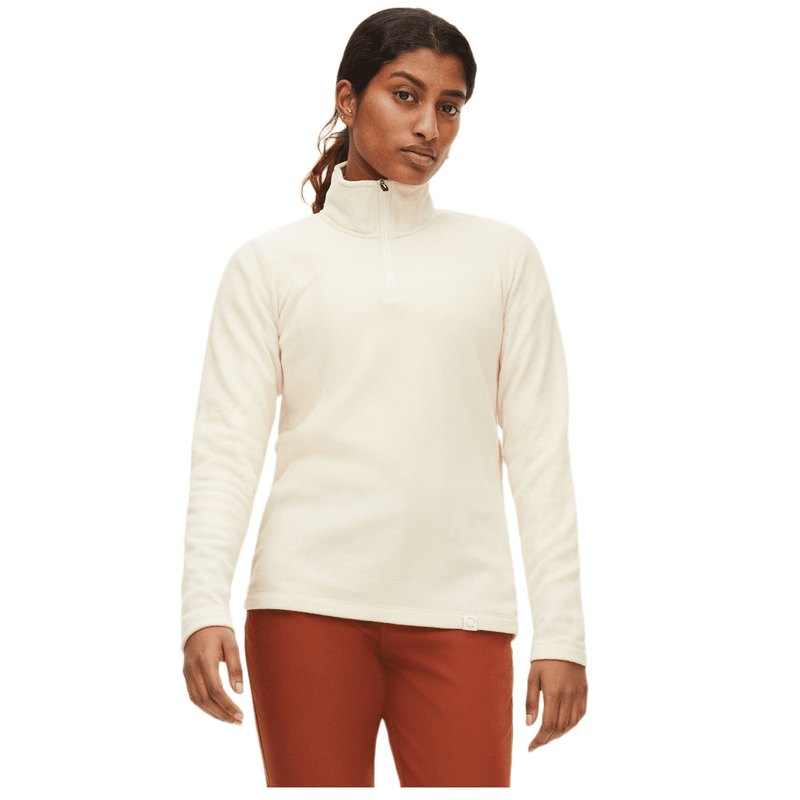 Golf Fleecepullover Leicht White Swan Damen