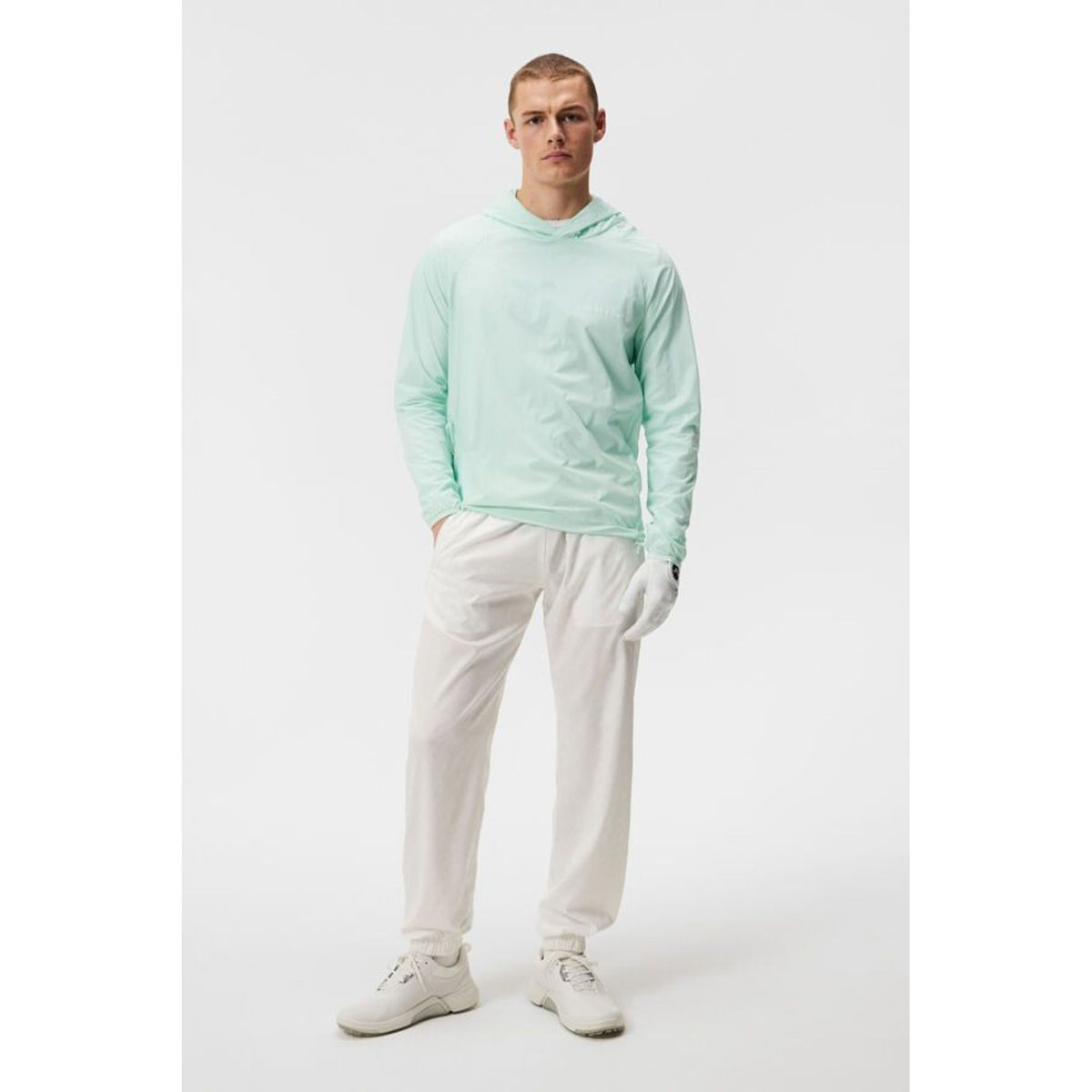 Arron Stretch Wind Hoodie Herren Honeydew