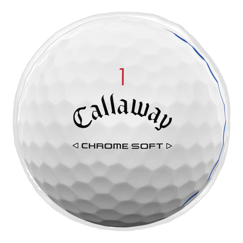 Chrome Soft Triple Track Golfbälle (2024)