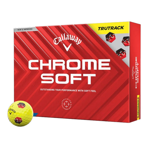 Chrome Soft TruTrack Golfbälle (2024)