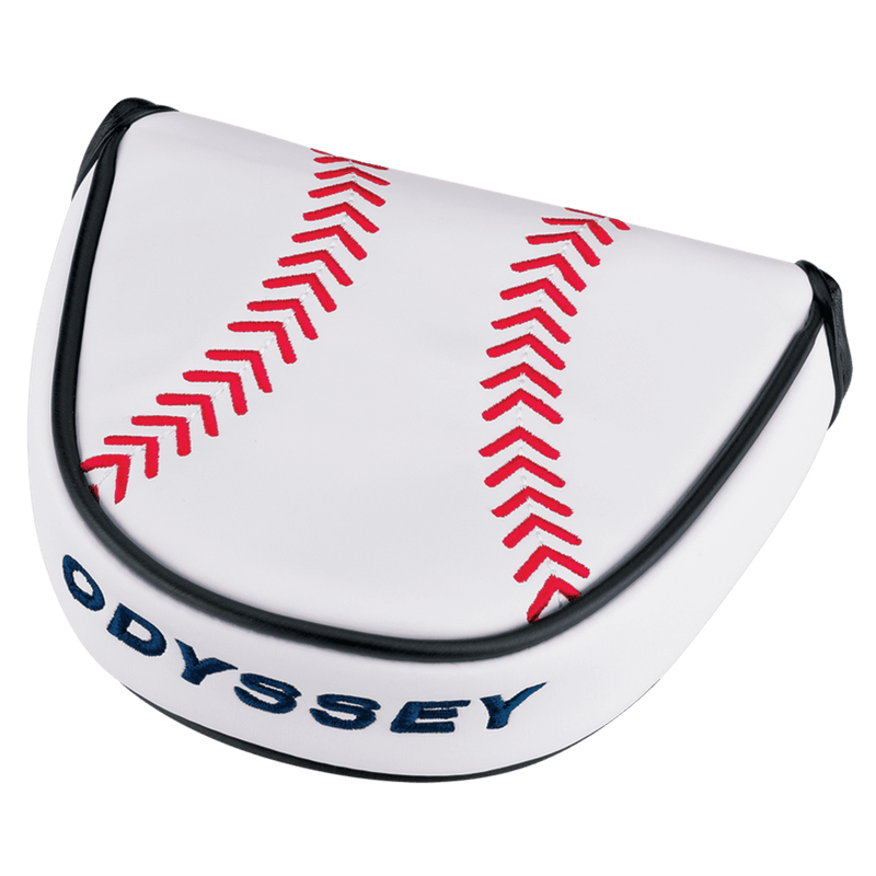 Baseball Mallet Putter-Headcover  / White