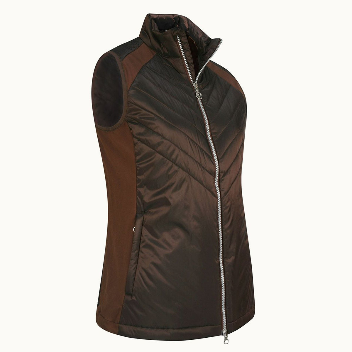 Engineered Chev Quilted Weste