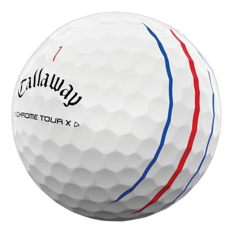 Chrome Soft Tour X Triple Track [12 Stück] Golfbälle (2024)
