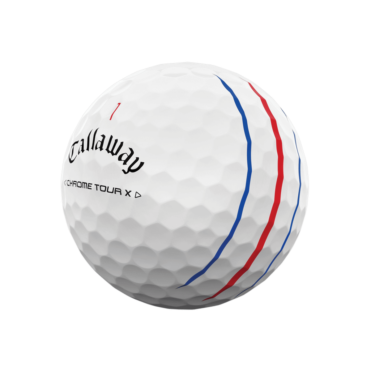 Chrome Soft Tour X Triple Track [12 Stück] Golfbälle (2024)