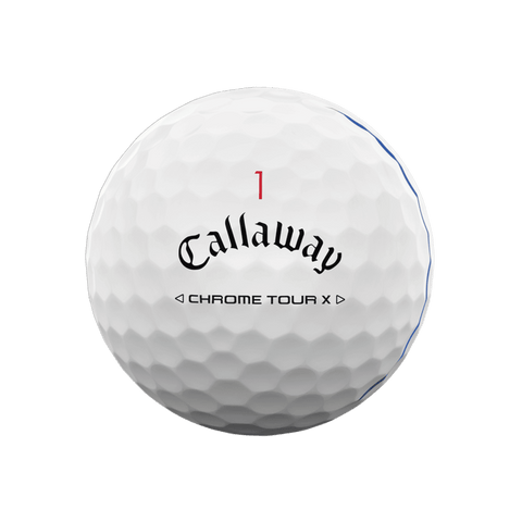 Chrome Soft Tour X Triple Track [12 Stück] Golfbälle (2024)
