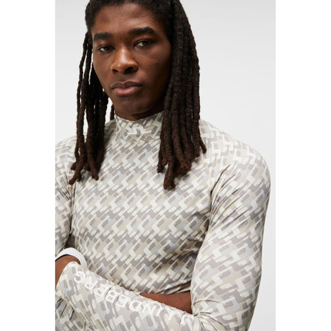 Aello Soft Compression Print Mock