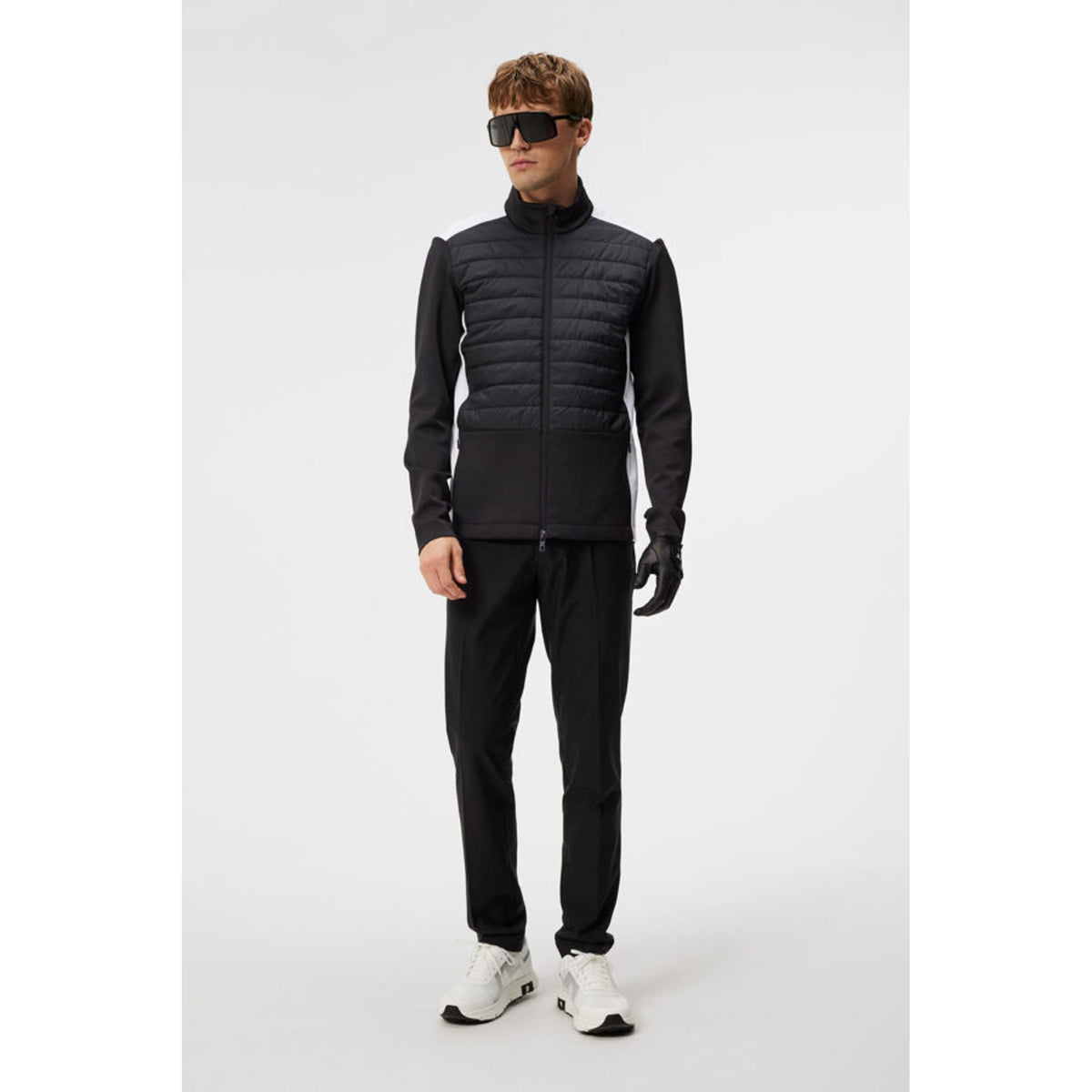 J. Lindeberg Delano Hybrid Midlayer Herren