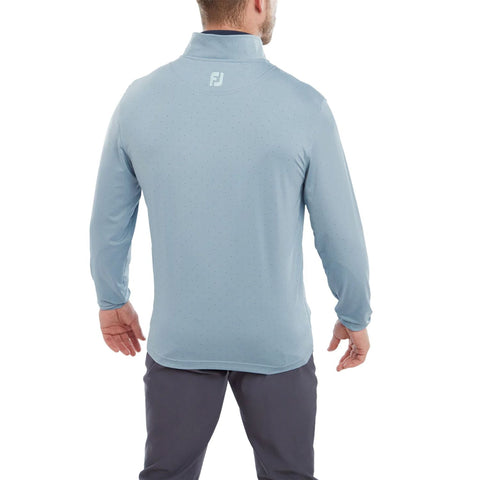Pin Dot Print Chill-Out Midlayer