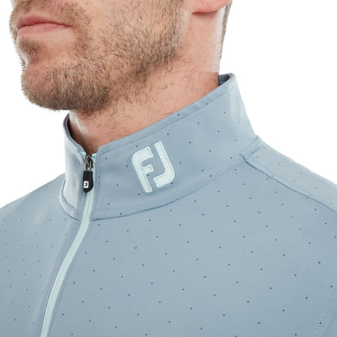 Pin Dot Print Chill-Out Midlayer