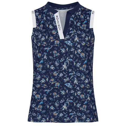 Abby Poloshirt ärmellos Damen