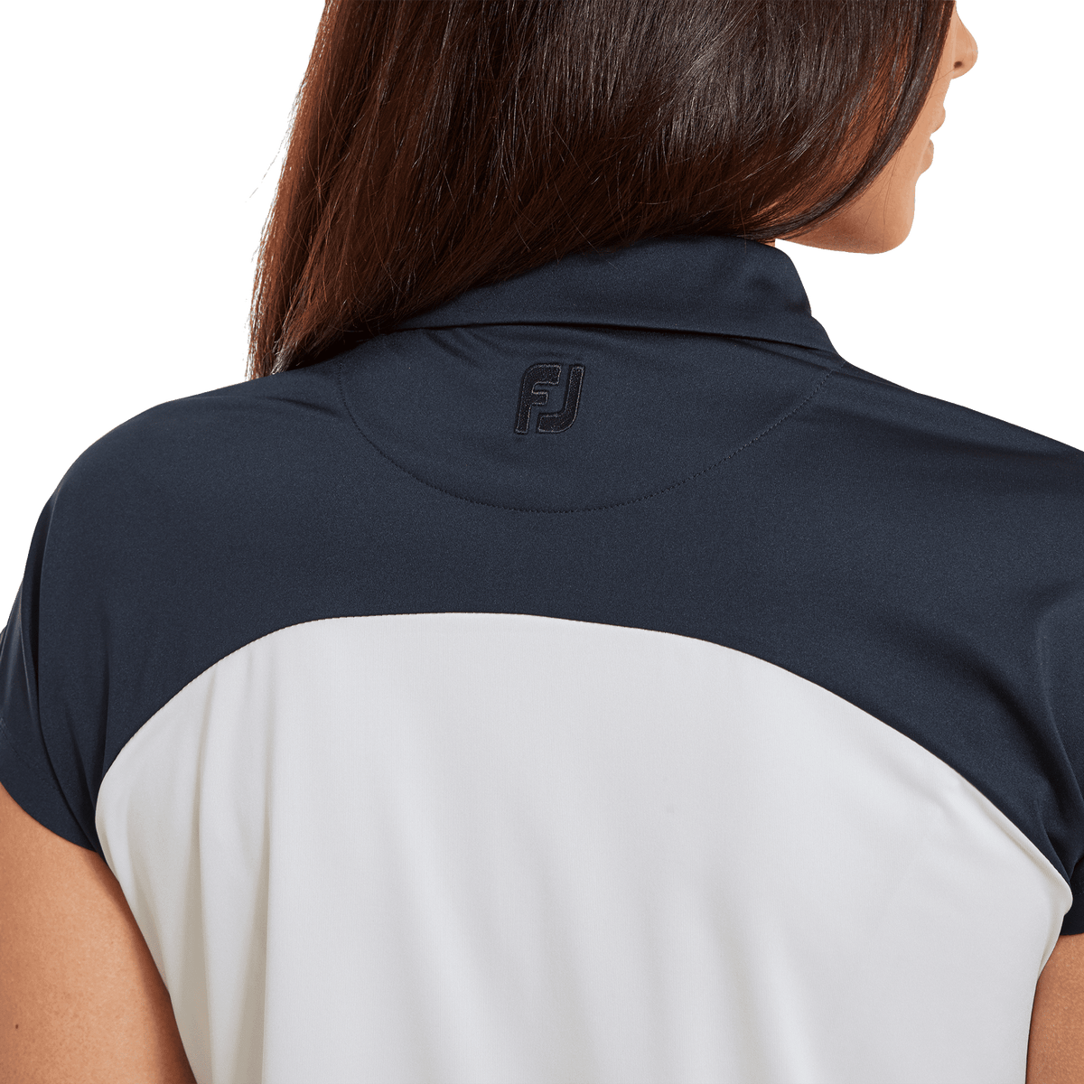 Capsleeve Colour Block Poloshirt