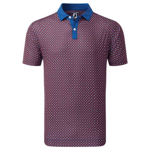 Circle Print Poloshirt