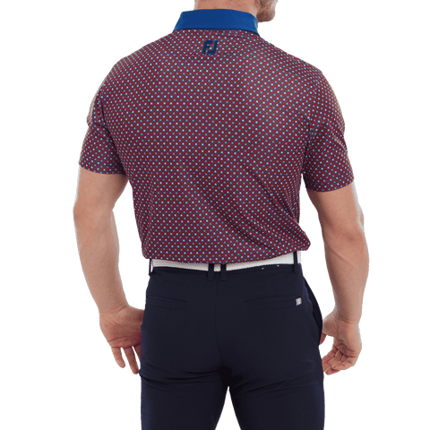 Circle Print Poloshirt
