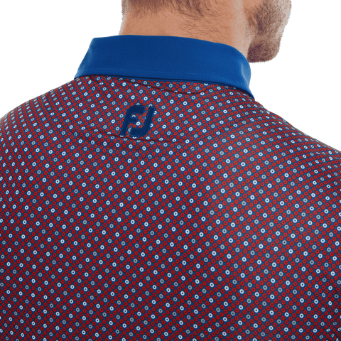 Circle Print Poloshirt