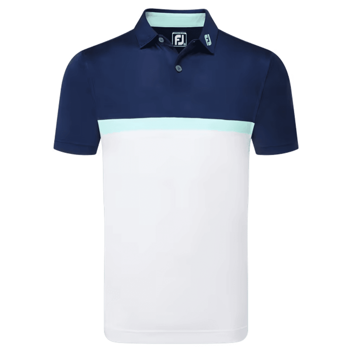 Footjoy Colour Block Lisle Poloshirt Herren