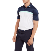 Footjoy Colour Block Lisle Polo Herren