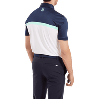 Footjoy Colour Block Lisle Poloshirt Herren